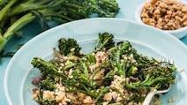Sweet Baby Broccoli and Bulgur Wheat Salad with Caramelized Shallots and Walnuts Sweet Baby Broccoli and Bulgur Wheat Salad with Caramelized Shallots and Walnuts