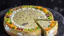 Eggless Paan Cheesecake Eggless Paan Cheesecake