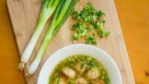 Asian Keto Chicken Meatball Soup Recipe Asian Keto Chicken Meatball Soup Recipe
