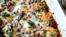Cheese Ravioli Lasagna with Ground Beef Cheese Ravioli Lasagna with Ground Beef