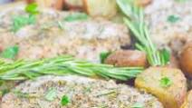 Sheet Pan Rosemary Pork Chops and Potatoes Sheet Pan Rosemary Pork Chops and Potatoes