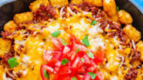 Beef Tater Tot-Chos Beef Tater Tot-Chos