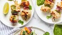 Airfryer Chicken Tikka Kebab Airfryer Chicken Tikka Kebab