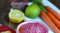 Paleo Beet & Cauliflower Hummus Paleo Beet & Cauliflower Hummus
