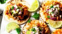 Chicken Tinga Tacos (Meal Prep, Freezer Friendly) Chicken Tinga Tacos (Meal Prep, Freezer Friendly)
