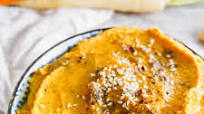 Roasted Carrot Za’atar Hummus Roasted Carrot Za’atar Hummus