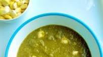 Palak Corn Sabji Palak Corn Sabji