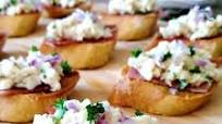 White Bean and Prosciutto Crostini White Bean and Prosciutto Crostini
