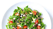Arugula Greek Salad with Quinoa Arugula Greek Salad with Quinoa