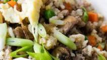 Pork Mushroom Fried Rice Pork Mushroom Fried Rice