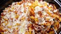 Crock Pot Baked Ziti Crock Pot Baked Ziti