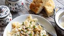 Pasta With Peas, Guanciale, & Goat Cheese Pasta With Peas, Guanciale, & Goat Cheese