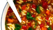 Italian Sausage and Orzo Soup Italian Sausage and Orzo Soup
