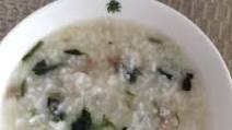 Spinach and Ground Beef Porridge