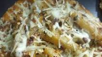 Domino's style pasta pizza Domino's style pasta pizza
