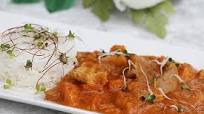Chicken Tikka Masala in European Autumn Chicken Tikka Masala in European Autumn