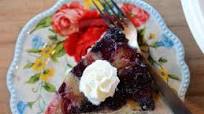 Boozy Berry Upside-Down Cake Boozy Berry Upside-Down Cake