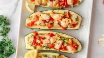 Shrimp Scampi Zucchini Boats Shrimp Scampi Zucchini Boats