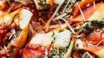 Stuffed Pasta Shells with Ground Beef and Spinach Stuffed Pasta Shells with Ground Beef and Spinach