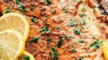 Garlic Brown Sugar Glazed Salmon Garlic Brown Sugar Glazed Salmon