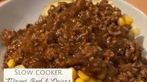 Slow Cooker Minced Beef and Onions Slow Cooker Minced Beef and Onions