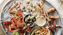 Grilled seafood platter Grilled seafood platter