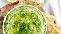 Lemon Spinach Hummus Lemon Spinach Hummus