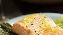 Roasted Salmon & Asparagus with Lemon Oil Roasted Salmon & Asparagus with Lemon Oil