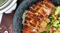 Pork Cutlet Broccoli Bowl Pork Cutlet Broccoli Bowl