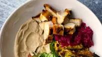 Chicken Shawarma and Baba Ganoush Bowls Chicken Shawarma and Baba Ganoush Bowls