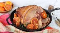 Honey Baked Ham with Orange and Thyme Recipe Honey Baked Ham with Orange and Thyme Recipe