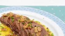 Lengua al Ajillo (Spanish-style Beef Tongue with Garlic) Lengua al Ajillo (Spanish-style Beef Tongue with Garlic)