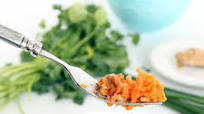 Thai Pork & Peanut Coconut Red Curry with Sweet Potato Rice Thai Pork & Peanut Coconut Red Curry with Sweet Potato Rice