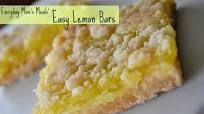 Easy Lemon Bars Easy Lemon Bars