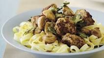 Pork and veal meatballs with mushroom sauce Pork and veal meatballs with mushroom sauce