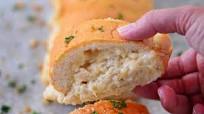 Chicken Alfredo Stuffed French Bread Chicken Alfredo Stuffed French Bread