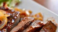 Oven Baked Barbecued Beef Brisket