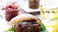 Beef and Red Pepper Burgers Beef and Red Pepper Burgers