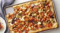 Roasted Vegetable Crescent Pizza Roasted Vegetable Crescent Pizza
