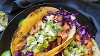 Grilled Salmon Tacos with Avocado Salsa Grilled Salmon Tacos with Avocado Salsa
