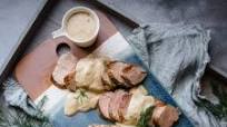 Pork Tenderloin with Creamy Dill Sauce Pork Tenderloin with Creamy Dill Sauce