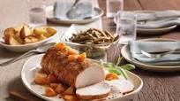 Peach-Glazed Roasted Pork Loin Peach-Glazed Roasted Pork Loin