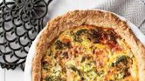 Broccoli and Smoked Salmon Quiche Broccoli and Smoked Salmon Quiche