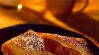 Fruit Filled Chimichangas with Cinnamon Custard Sauce Fruit Filled Chimichangas with Cinnamon Custard Sauce