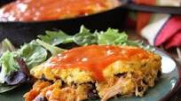 Chicken Enchilada Cornbread Casserole Chicken Enchilada Cornbread Casserole