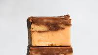 Five Minute & Five Ingredient Low-FODMAP Peanut Butter Fudge with Chocolate a.k.a. Buckeye Fudge; Gluten-free Five Minute & Five Ingredient Low-FODMAP Peanut Butter Fudge with Chocolate a.k.a. Buckeye Fudge; Gluten-free