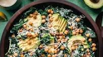 Vegan Kale Caesar Salad Vegan Kale Caesar Salad