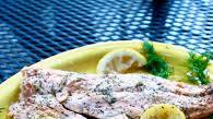 Grilled Salmon with Lemon and Herbs Grilled Salmon with Lemon and Herbs