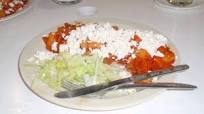 Tostadas de papa con chorizo Tostadas de papa con chorizo