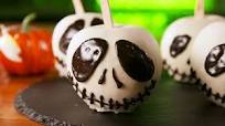 Jack Skellington Candy Apples Jack Skellington Candy Apples